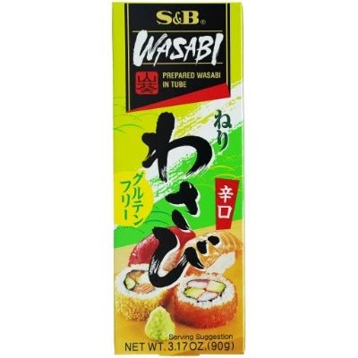 S&B Wasabi Tube Family Size 3.17 oz - Tokyo Central - Seasoning - S&B -