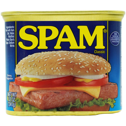 Spam Classic Can Lunch Meat 12 oz - Tokyo Central - Canned Foods - Spam -
