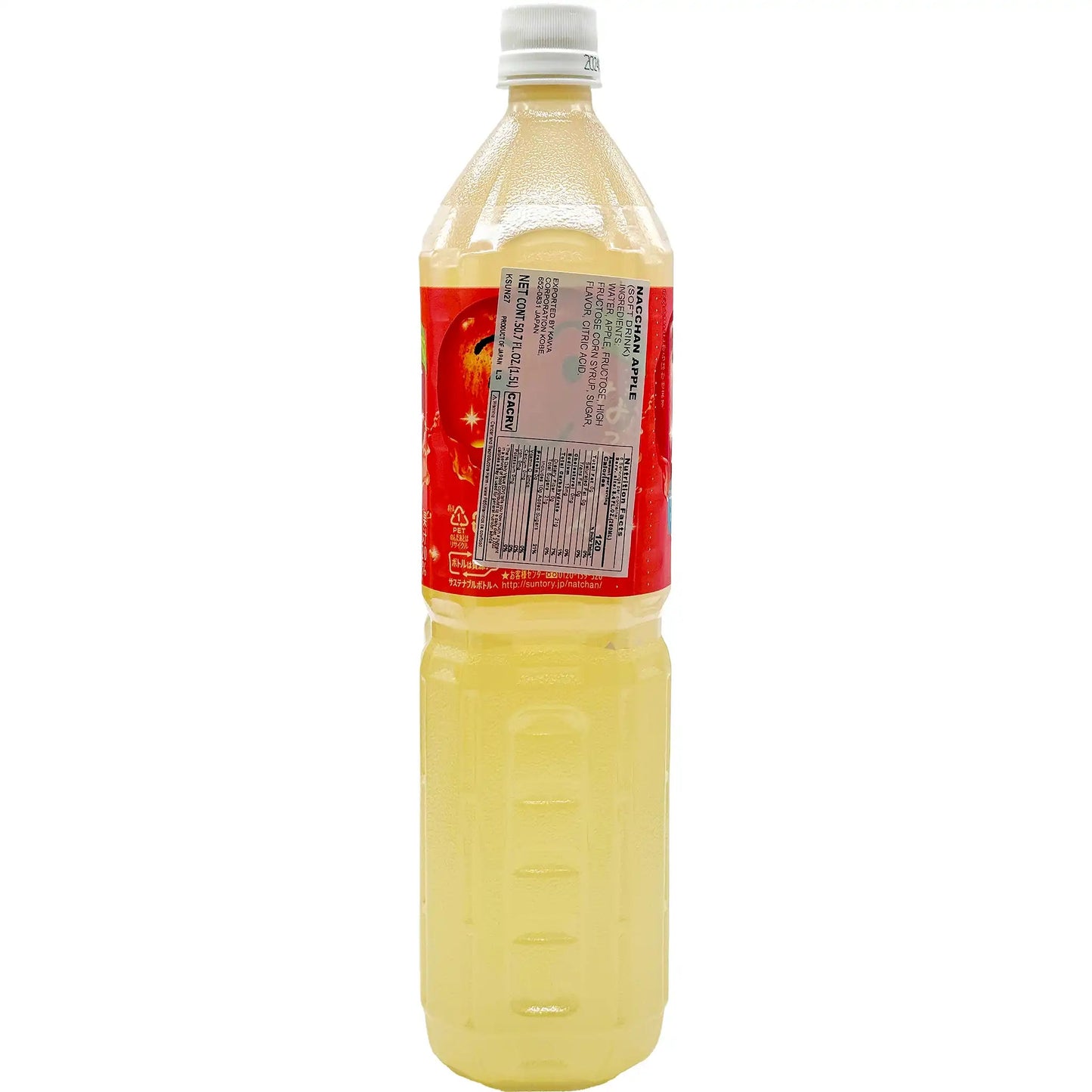 Suntory Natchan Apple Drink 1.5L - Tokyo Central - Fruits Drinks - Suntory -