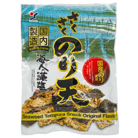 Yamaei Nori Ten Seaweed Tempura, Original 2.47 oz - Tokyo Central - Snacks Dried Seafood - Yamaei -