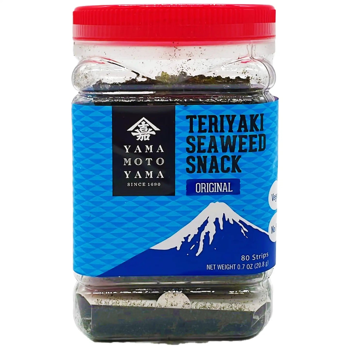Yamamotoyama Teriyaki Seaweed in Jar 0.7 oz - Tokyo Central - Seaweed - Yamamotoyama -