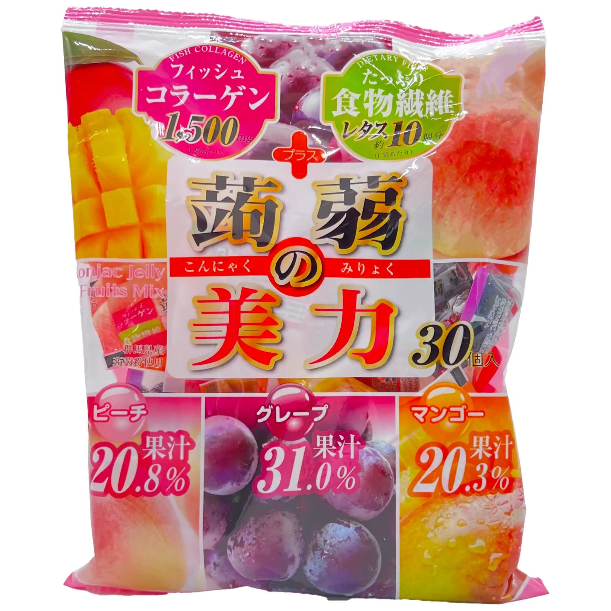 Yukiguni Konjak Jelly Miryoku Mix 19.05 oz - Tokyo Central - Candy - Yukiguni -